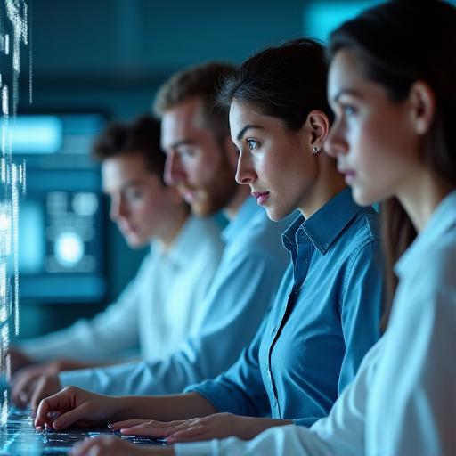 Professional security consultant reviewing data compliance charts